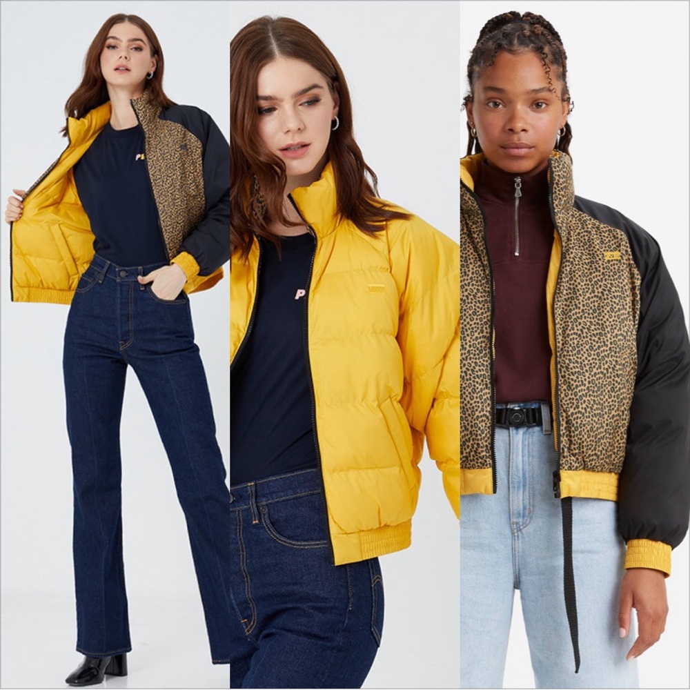 Levi’s Lydia Reversible Puffer Jacket - Picture 1 of 5